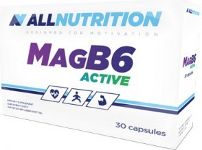 VITAMIN MAGB6 ACTIVE 30 kapslí All Nutrition