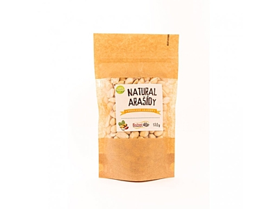 NATURAL ARAŠÍDY 150g Božské Oříšky