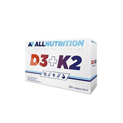 VITAMIN D3 + K2  30 kapslí All Nutrition