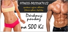 Dárkový poukaz 500,- Fitness Produkty