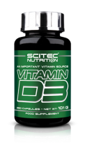 VITAMIN D3 250kapslí Scitec Nutrition
